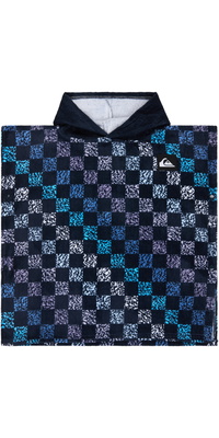 2026 Quiksilver Junior Hoody Poncho Håndklæde AQKAA03005 - Dark Navy Next Gen