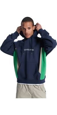 2026 Quiksilver -hoodie Til Mænd Med Klikknapper EQYFT05204 - Dark Navy