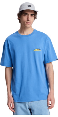 2026 Quiksilver Herre-T-shirt EV Fade Spectrum EQYZT08291 - Riviera