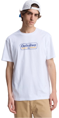 2026 Quiksilver Herre EV Starting Grid Kortærmet T-shirt EQYZT08288 - White