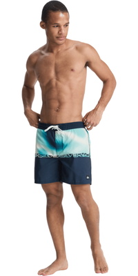 2026 Quiksilver Herre Everyday Half Jam 16 Boardshorts EQYBS04897 - Dark Navy Wordblock