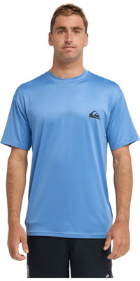 2026 Quiksilver Herre Everyday Surf Tee Kortærmet Lycra Vest AQYWR03135 - Riviera
