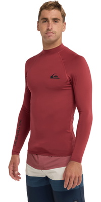 2026 Quiksilver Herre Everyday UPF50 Langærmet Lycra-vest AQYWR03131 - Burnt Russet