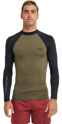 2026 Quiksilver Herre Everyday UPF50 Langærmet Lycra-vest AQYWR03131 - Grape Leaf / Black