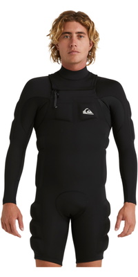 2026 Quiksilver Herre Highline Pro Impact Spring Long Sleeve Shorty EQYWP03012 - Black