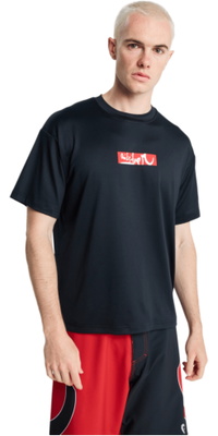 2026 Quiksilver Herre-surf-T-shirt Med UV-beskyttelse EQYWR03481 - Black