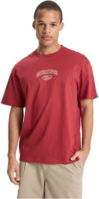 2026 Quiksilver Herre-T-shirt I Legacy-serien EQYZT08294 - Burnt Russet