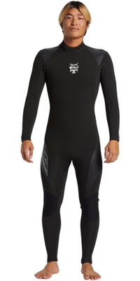 2026 Quiksilver Herre Mercury 3/2mm Back Zip Våddragt AQYW103118 - Black