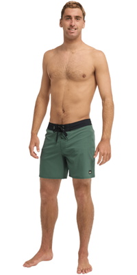 2026 Quiksilver Surfsilk Kaimana 16 Boardshorts Til Mænd EQYBS04891 - Forest