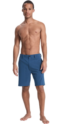 2026 Quiksilver Herre Union Heather Amph 19 Shorts EQYHY03877 - Dark Denim Heather