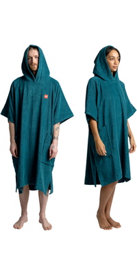2026 Red Paddle Co Poncho Håndklædeskiftkåbe 002-009-006-03 - Deep Teal