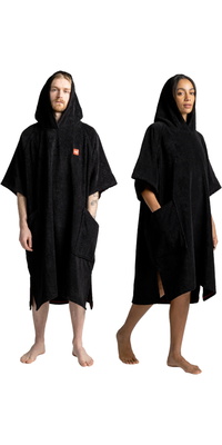 2026 Red Paddle Co Poncho Håndklædeskiftkåbe 002-009-006 - Stealth Black