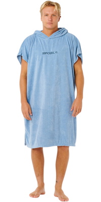 2026 Rip Curl Herre Brand -håndklæde Med Hætte 00ZMTO - Faded Denim