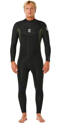 2026 Rip Curl Herre Dawn Patrol 3/2mm Back Zip Våddragt 16UMFS - Deep Cactus
