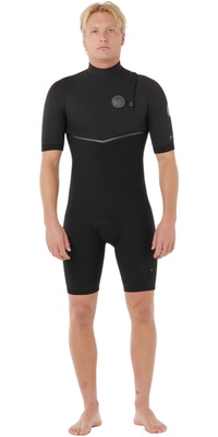 2026 Rip Curl Mens E-Bomb 2/2mm Zip Free Springsuit 124MSP - Black