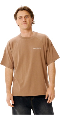 2026 Rip Curl Herre Indre Visioner Pisket Tee 0XBMTE - Mocha