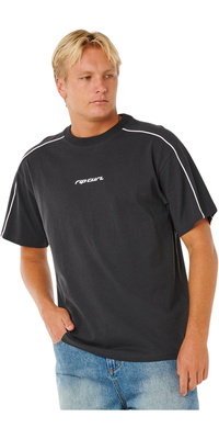 2026 Rip Curl Herre Inner Visions Panel Tee 110MTE - Washed Black