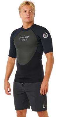 2026 Rip Curl Herre- Omega -langærmet Jakke 12QMWJ - Black