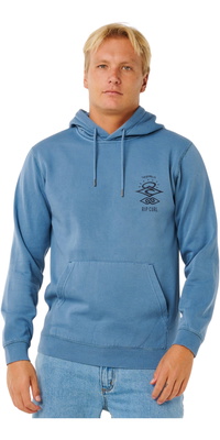 2026 Rip Curl Herre Search Icon Hoodie 0AKMFL - Bluefin