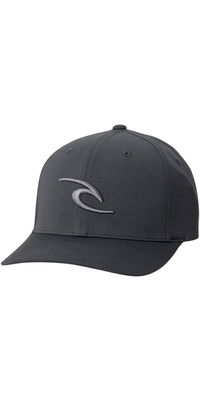 2026 Rip Curl Herre Tepan 2.0 Flexfit Cap 1I6MHE - Black