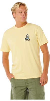 2026 Rip Curl Herre Vaporcool Search Stack Tee 0K5MTE - Sunlight
