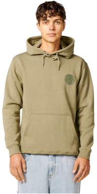2026 Rip Curl Herre Wettie Ikon Hoodie CFEGM9 - Surplus Green