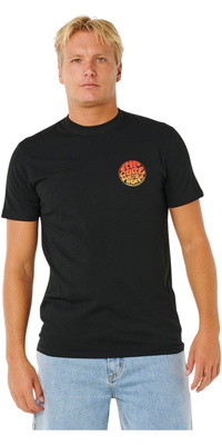 2026 Rip Curl Herre Wettie Passage Icon Tee 10EMTE - Black