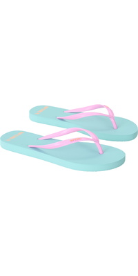 2026 Rip Curl Bondi Bloom åben Tå Flip-flops Til Kvinder 16HWOT - Light Sea Blue