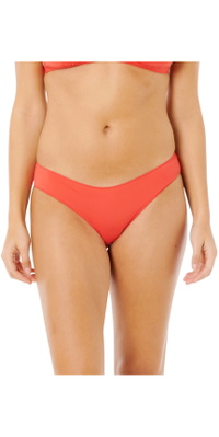2026 Rip Curl Dame Klassisk Surf Cheeky Dækning Bikini Bund 0AIWSW - Red