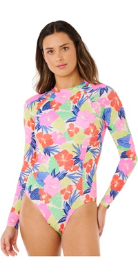 2026 Rip Curl S Festlige Wave UPF-surfsuit Til Kvinder 19UWRV - Multi