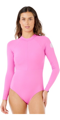 2026 Rip Curl Premium Surf-langærmet Surfdragt Til Kvinder 15CWRV - Super Pink