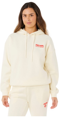 2026 Rip Curl S Surf Puff Heritage Hoodie Til Kvinder 06AWFL - Cayenne