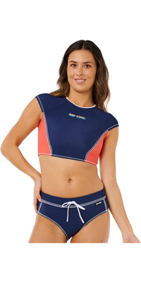 2026 Rip Curl -bikinibukser Til Kvinder Surf Tide Boy Short Bikini Bottoms 0W7WSW - Dark Navy