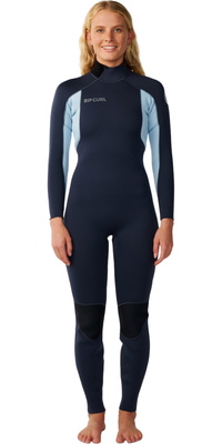 2026 Rip Curl Dame Trad 5/4mm Back Zip Våddragt Med Lynlås 17QWFS - Navy