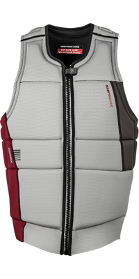 2026 Ronix Supreme Impact Vest R26V-IMP-SU.1  Kridtgrå / Maroon