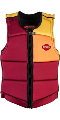 2026 Ronix Dame-vest I Farven Coral Impact, Model R26V-IMP-CO.1 - Maroon Swirl