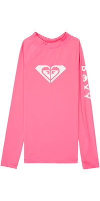 2026 Roxy Junior Whole Hearted Langærmet Lycra-vest ERGWR03490 - Sangria Sunset