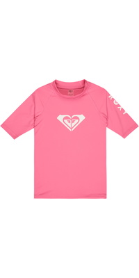 2026 Roxy Junior Whole Hearted Kortærmet Lycra-vest ERLWR03363 - Sangria Sunset