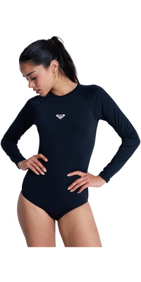 2026 Roxy Womens Essentials Langærmet Back Zip Surfsuit ERJWR03918 - Anthracite