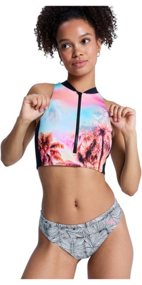 2026 Roxy Dame- Pro -surf-bikiniunderdel I Cheeky-stil ERJX405253 - Anthracite Popiscus