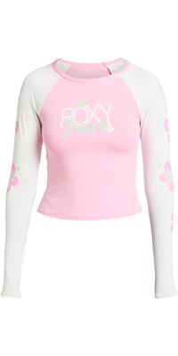 2026 Roxy Dame Roxy Juicy Langærmet Lycra-vest ERJWR03938 - Coconut Milk