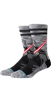 2026 Stance Unisex Darth- Crew -sokker A556A25DAR - Black