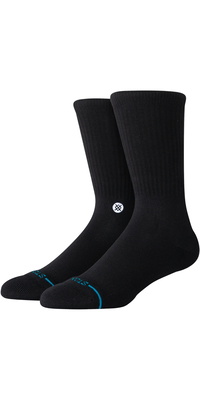 2026 Stance Unisex Icon Crew Sock M311D14ICO - Black / Hvid