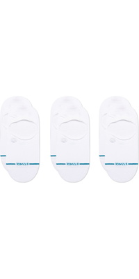 2026 Stance Unisex Icon No Show 3-pak Sokker A145A23ICO - White