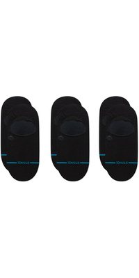 2026 Stance Unisex Icon No Show 3-pak Sokker A145A23ICO - Black