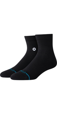 2026 Stance Unisex Icon Quarter Sok A356A21IQT - Black