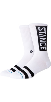 2026 Stance Unisex OG Crew Sok M556D17OGG - White