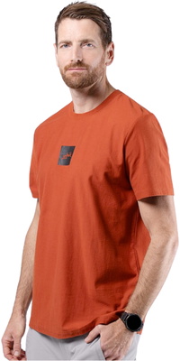 Zhik -T-shirt I Kulfiber Til Mænd, 2026, TEE-0735-M - Red Earth