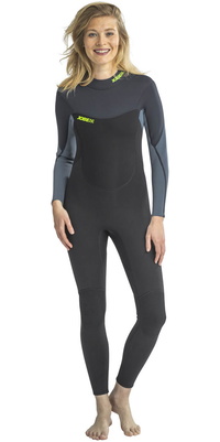 2026 Jobe Kvinder Sofia 3/2mm Back Zip Våddragt 3035220 - Midnatsblå