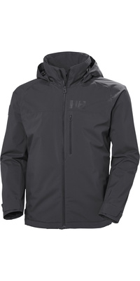 2025 Helly Hansen Herre HP Racing LIFALOFT Hættetrøje Sejlerjakke 30366 - Ebony